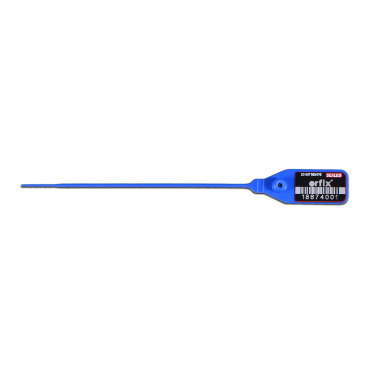 orfix Pull-through Security seal S blue